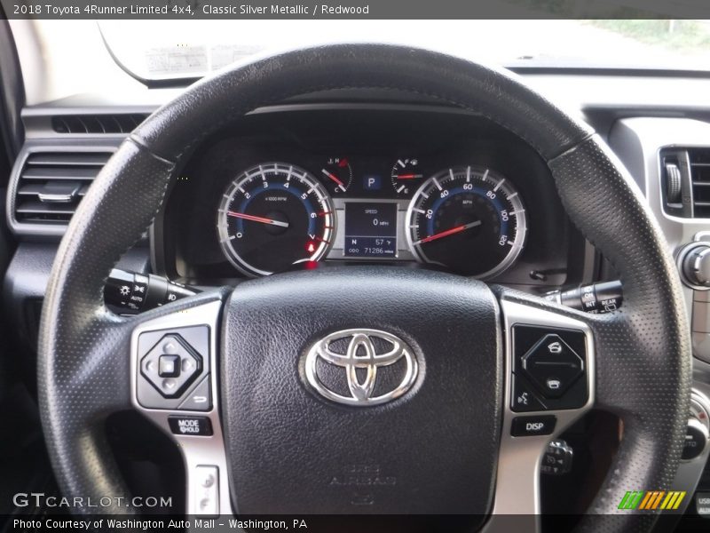 Classic Silver Metallic / Redwood 2018 Toyota 4Runner Limited 4x4