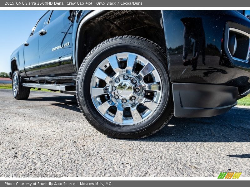 Onyx Black / Cocoa/Dune 2015 GMC Sierra 2500HD Denali Crew Cab 4x4