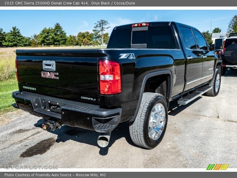 Onyx Black / Cocoa/Dune 2015 GMC Sierra 2500HD Denali Crew Cab 4x4