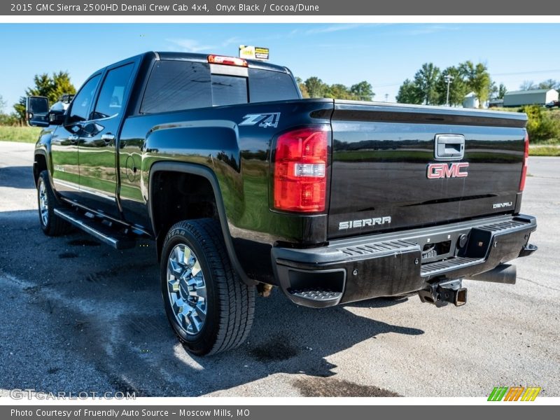 Onyx Black / Cocoa/Dune 2015 GMC Sierra 2500HD Denali Crew Cab 4x4