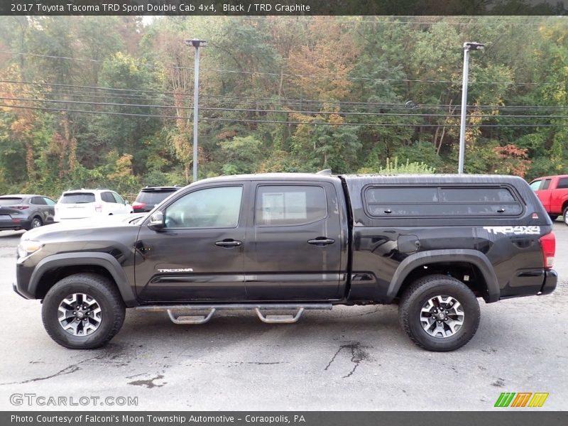 Black / TRD Graphite 2017 Toyota Tacoma TRD Sport Double Cab 4x4