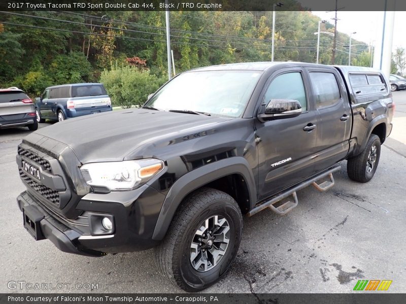 Black / TRD Graphite 2017 Toyota Tacoma TRD Sport Double Cab 4x4
