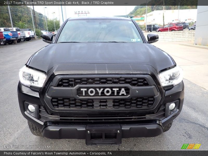 Black / TRD Graphite 2017 Toyota Tacoma TRD Sport Double Cab 4x4