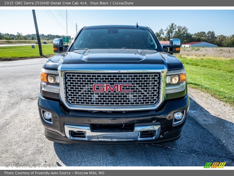 Onyx Black / Cocoa/Dune 2015 GMC Sierra 2500HD Denali Crew Cab 4x4