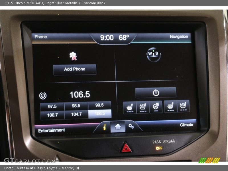 Audio System of 2015 MKX AWD