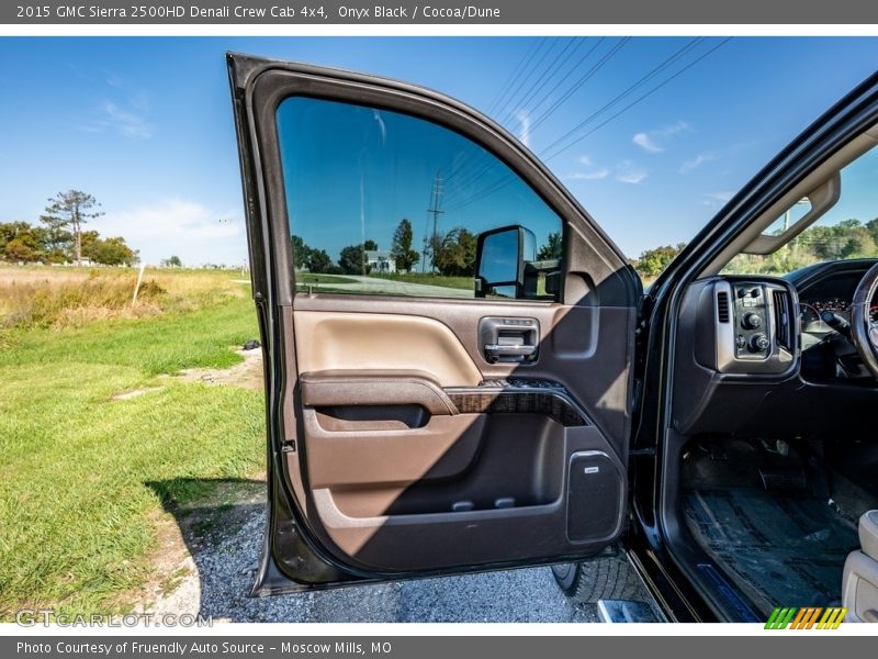 Onyx Black / Cocoa/Dune 2015 GMC Sierra 2500HD Denali Crew Cab 4x4