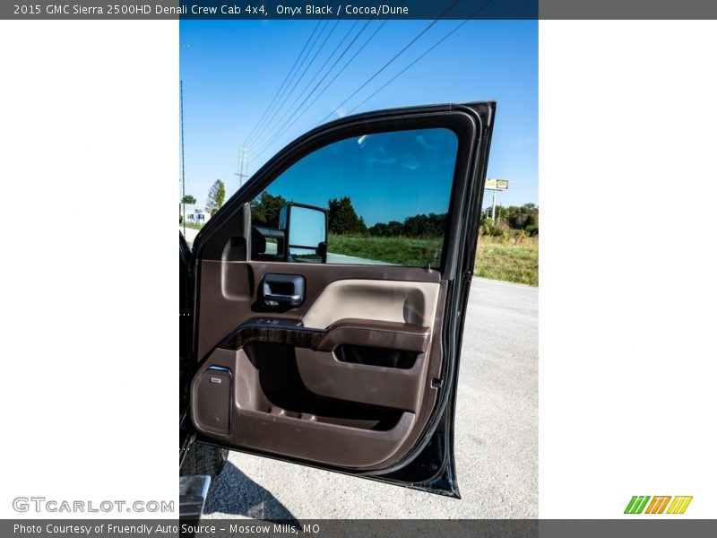 Onyx Black / Cocoa/Dune 2015 GMC Sierra 2500HD Denali Crew Cab 4x4