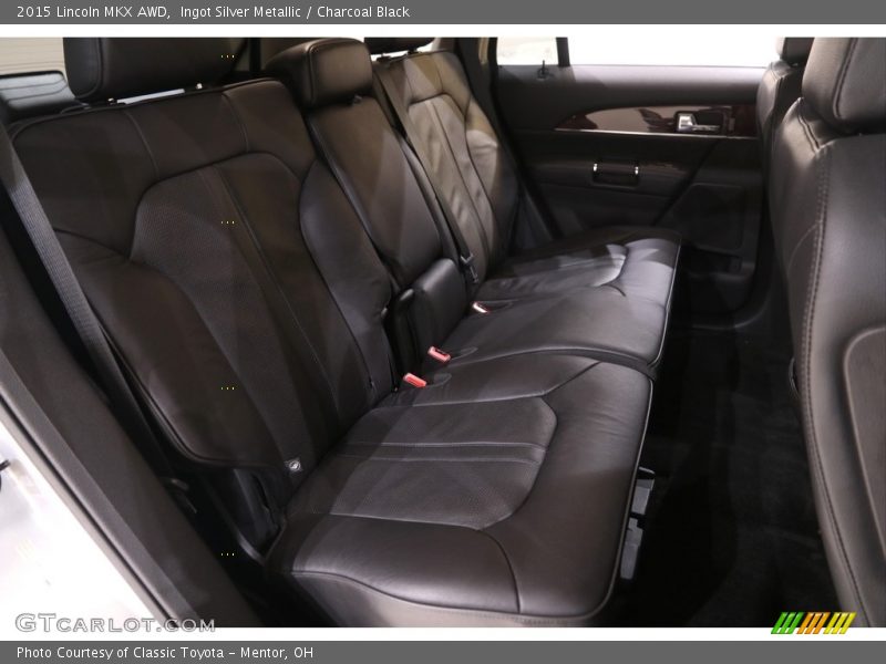Ingot Silver Metallic / Charcoal Black 2015 Lincoln MKX AWD