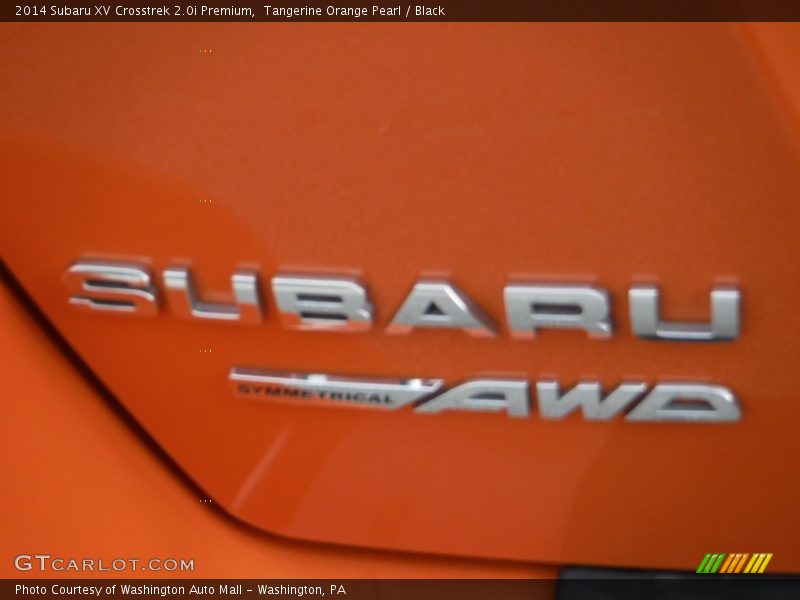 Tangerine Orange Pearl / Black 2014 Subaru XV Crosstrek 2.0i Premium
