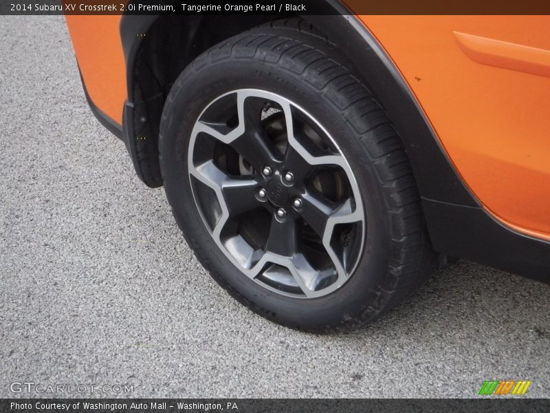 Tangerine Orange Pearl / Black 2014 Subaru XV Crosstrek 2.0i Premium