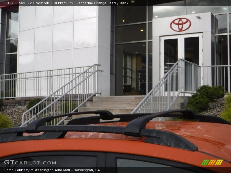 Tangerine Orange Pearl / Black 2014 Subaru XV Crosstrek 2.0i Premium