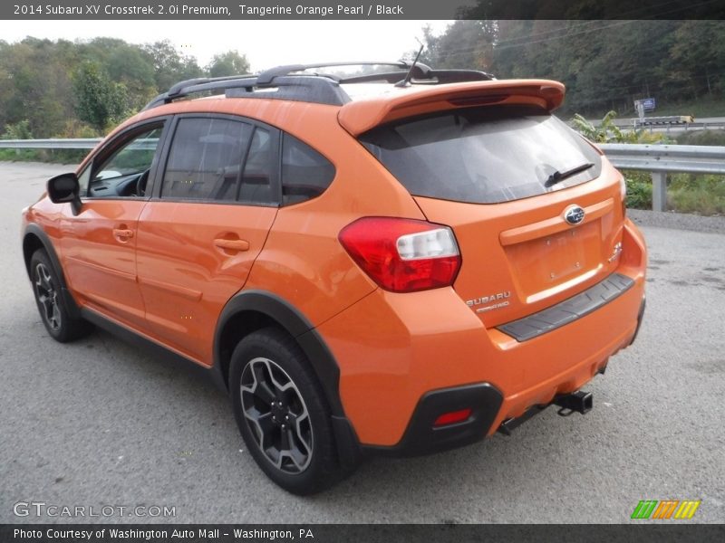 Tangerine Orange Pearl / Black 2014 Subaru XV Crosstrek 2.0i Premium
