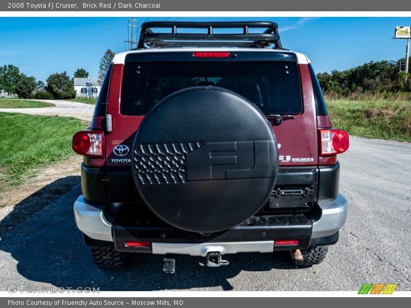 Brick Red / Dark Charcoal 2008 Toyota FJ Cruiser
