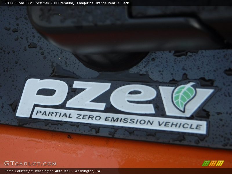 Tangerine Orange Pearl / Black 2014 Subaru XV Crosstrek 2.0i Premium