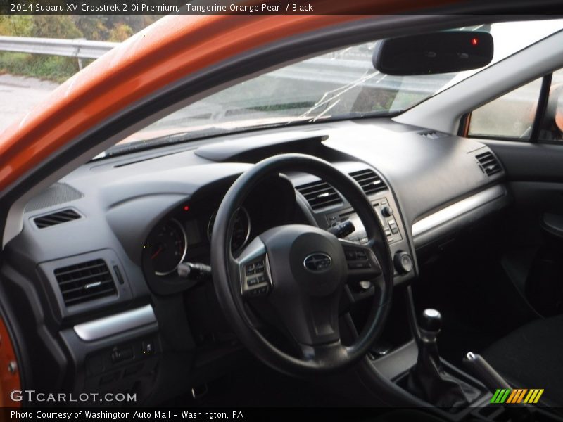 Tangerine Orange Pearl / Black 2014 Subaru XV Crosstrek 2.0i Premium