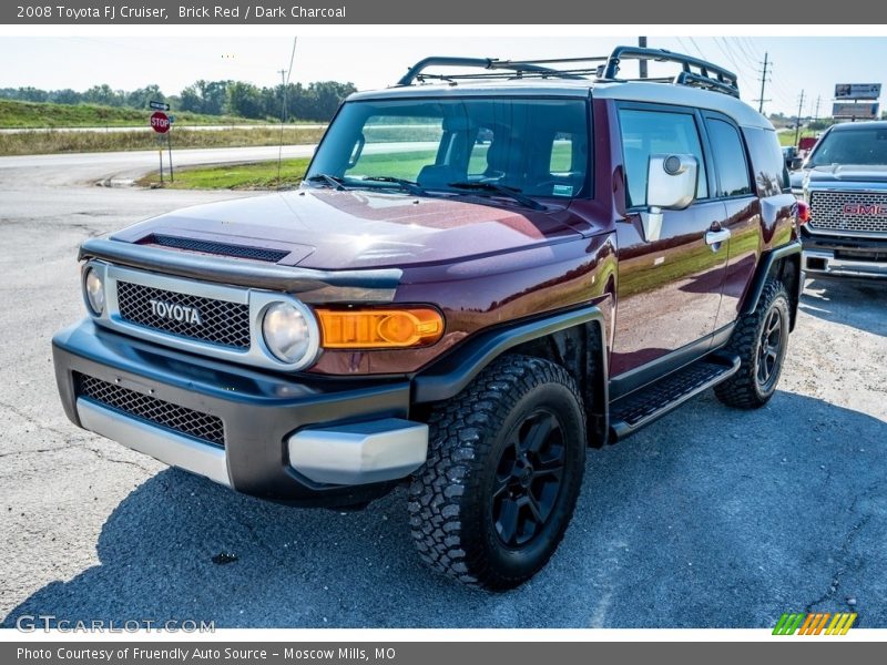 Brick Red / Dark Charcoal 2008 Toyota FJ Cruiser