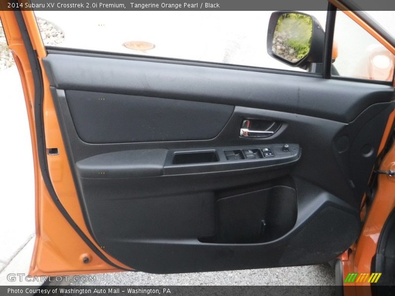 Tangerine Orange Pearl / Black 2014 Subaru XV Crosstrek 2.0i Premium