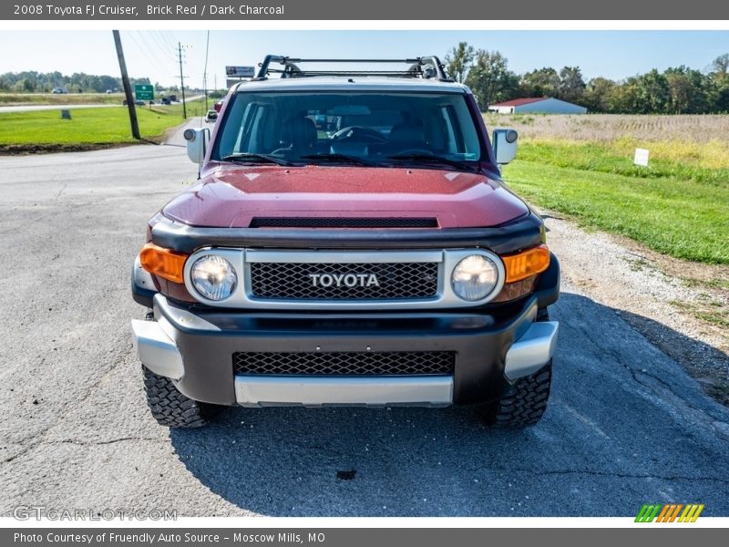 Brick Red / Dark Charcoal 2008 Toyota FJ Cruiser