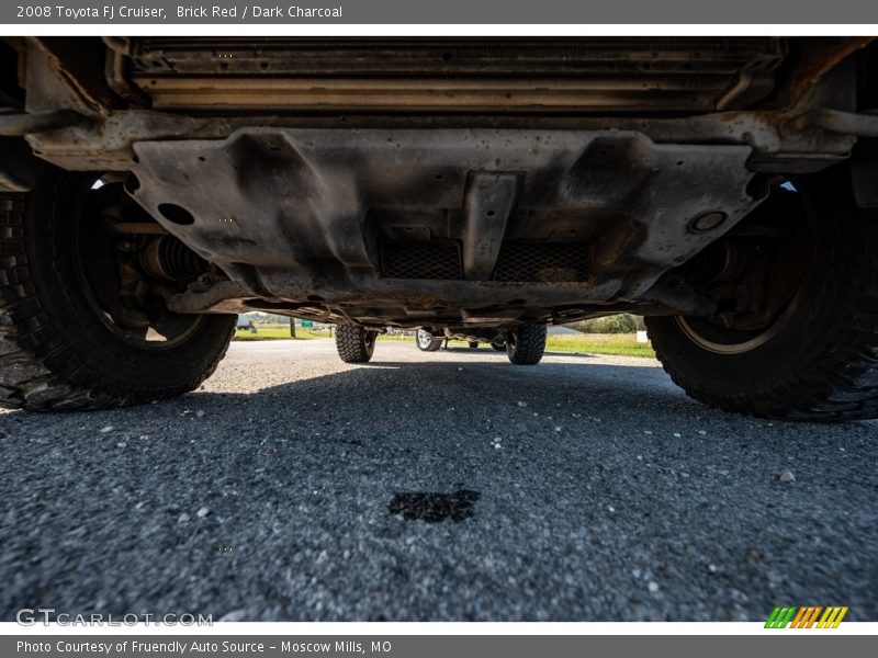 Brick Red / Dark Charcoal 2008 Toyota FJ Cruiser