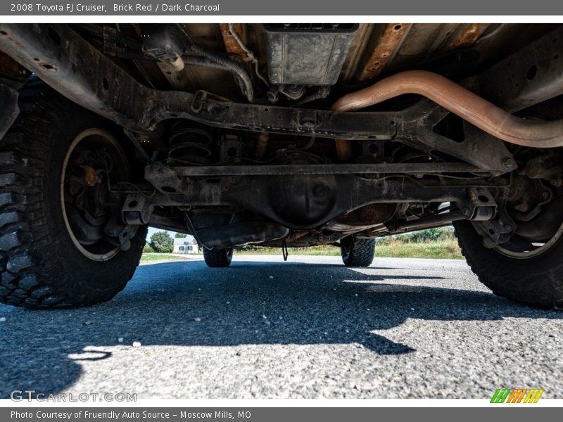 Brick Red / Dark Charcoal 2008 Toyota FJ Cruiser