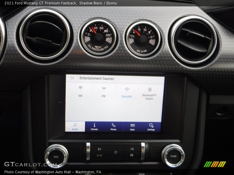 Shadow Black / Ebony 2021 Ford Mustang GT Premium Fastback