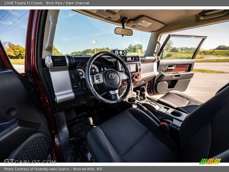 Brick Red / Dark Charcoal 2008 Toyota FJ Cruiser