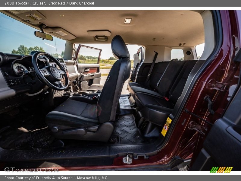 Brick Red / Dark Charcoal 2008 Toyota FJ Cruiser