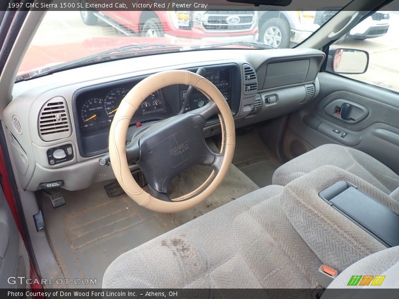 Front Seat of 1997 Sierra 1500 SL Extended Cab