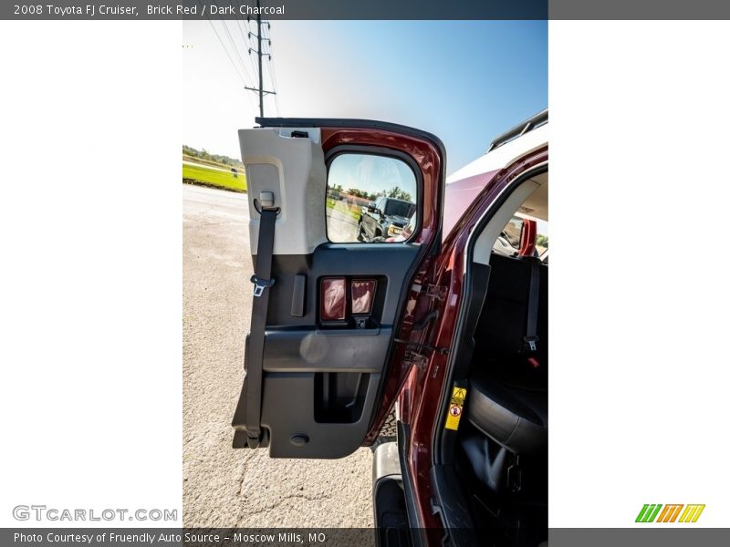 Brick Red / Dark Charcoal 2008 Toyota FJ Cruiser