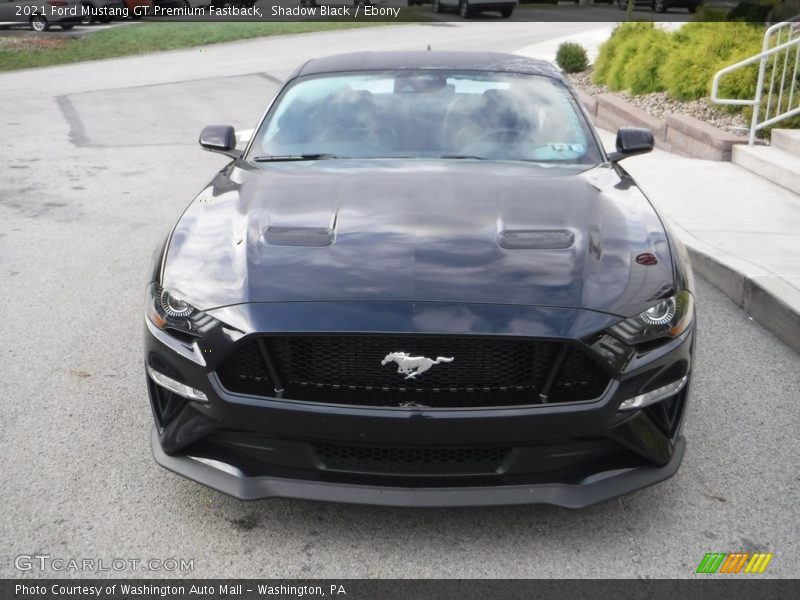 Shadow Black / Ebony 2021 Ford Mustang GT Premium Fastback