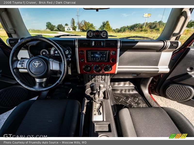 Brick Red / Dark Charcoal 2008 Toyota FJ Cruiser