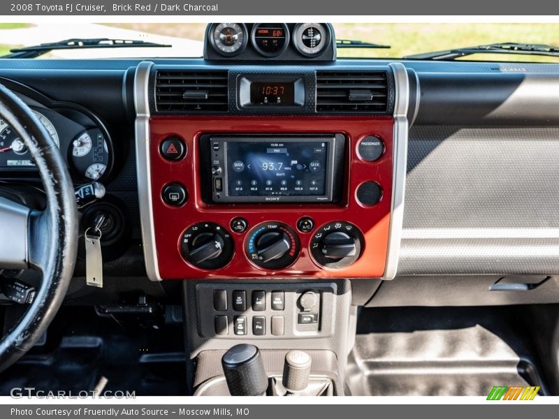Brick Red / Dark Charcoal 2008 Toyota FJ Cruiser