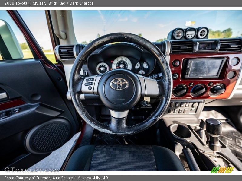 Brick Red / Dark Charcoal 2008 Toyota FJ Cruiser