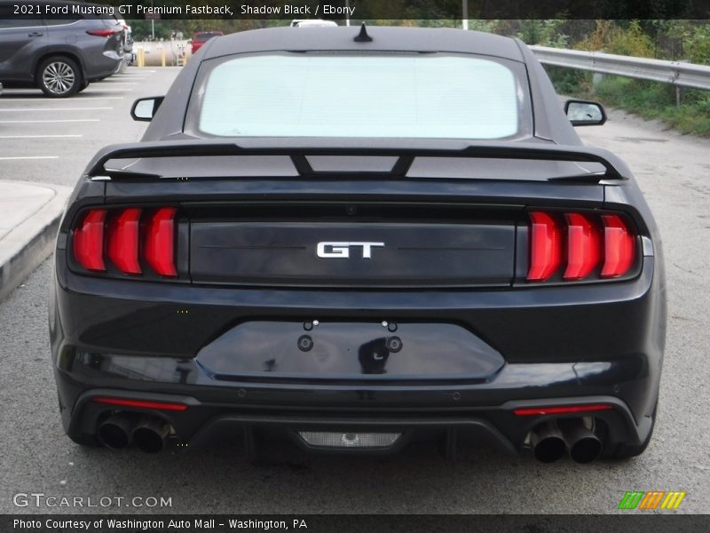 Shadow Black / Ebony 2021 Ford Mustang GT Premium Fastback