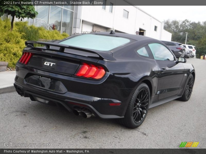 Shadow Black / Ebony 2021 Ford Mustang GT Premium Fastback