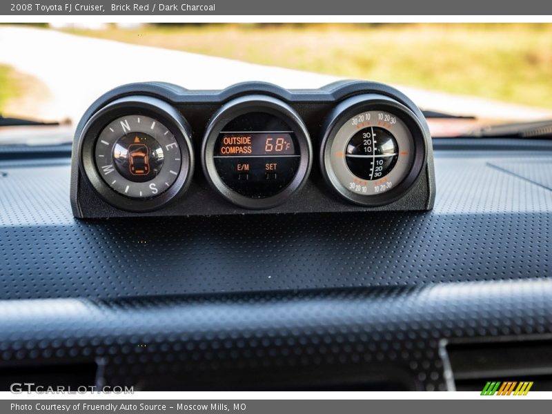Brick Red / Dark Charcoal 2008 Toyota FJ Cruiser