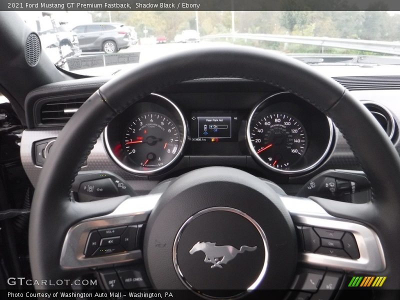 Shadow Black / Ebony 2021 Ford Mustang GT Premium Fastback