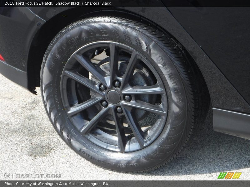 Shadow Black / Charcoal Black 2018 Ford Focus SE Hatch