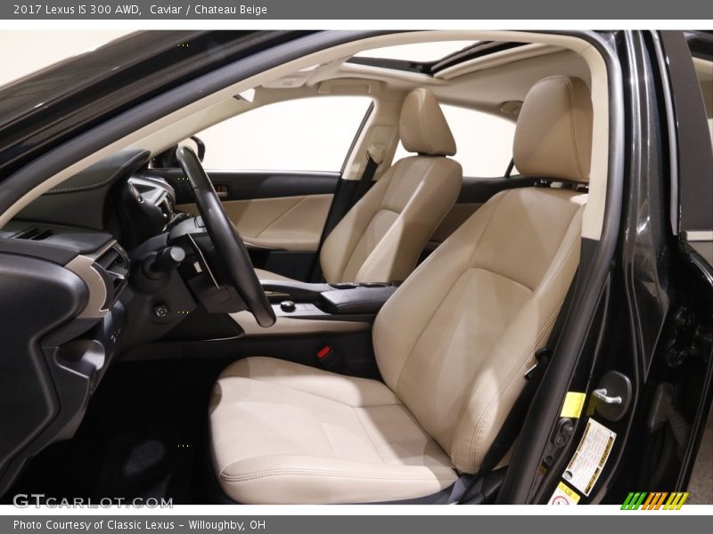 Caviar / Chateau Beige 2017 Lexus IS 300 AWD