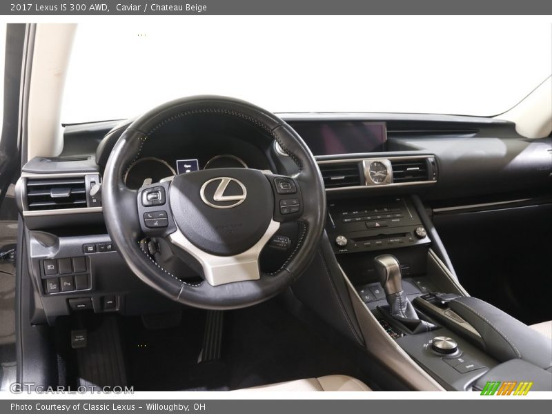 Caviar / Chateau Beige 2017 Lexus IS 300 AWD