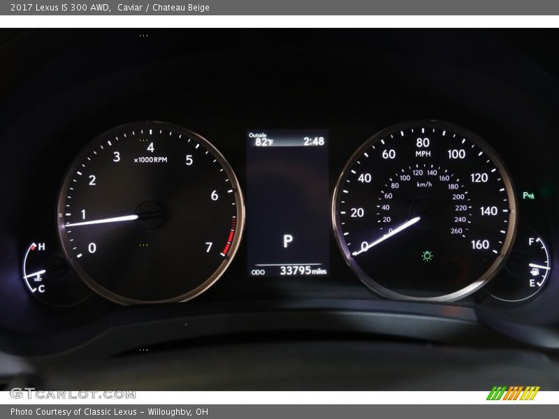 Caviar / Chateau Beige 2017 Lexus IS 300 AWD