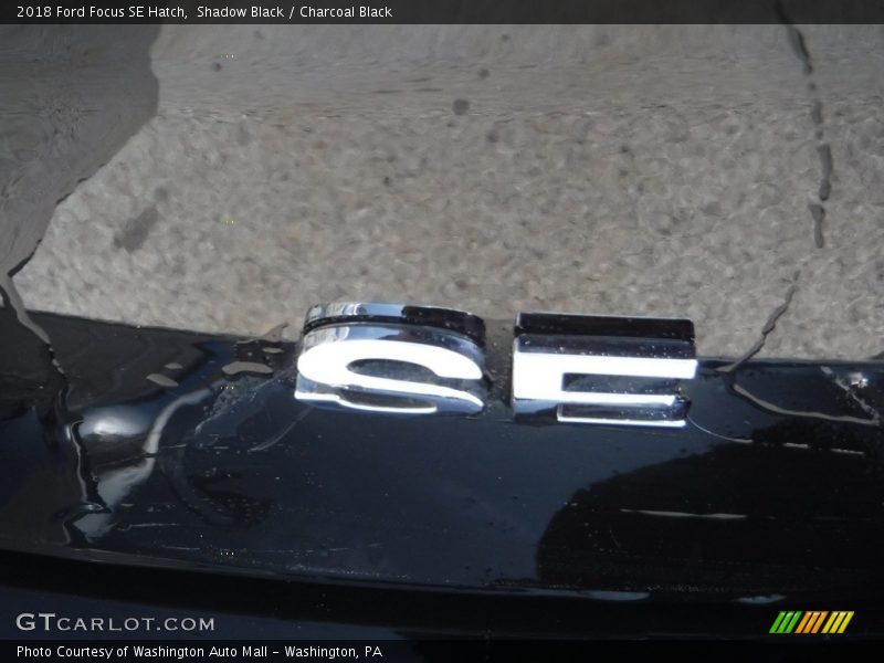 Shadow Black / Charcoal Black 2018 Ford Focus SE Hatch