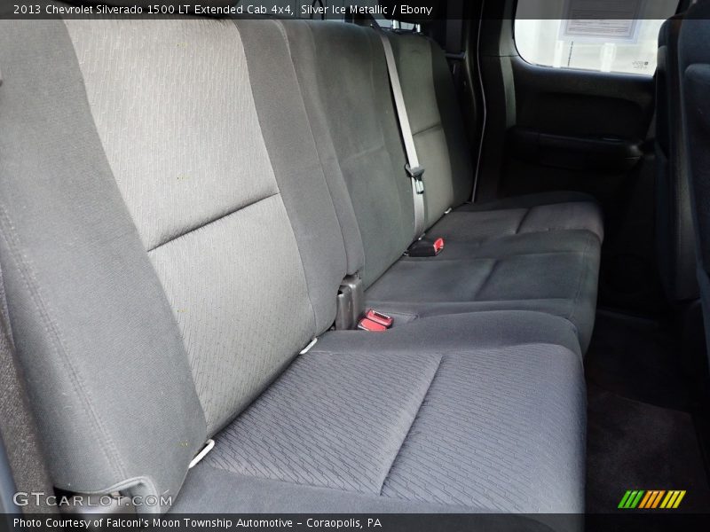 Silver Ice Metallic / Ebony 2013 Chevrolet Silverado 1500 LT Extended Cab 4x4