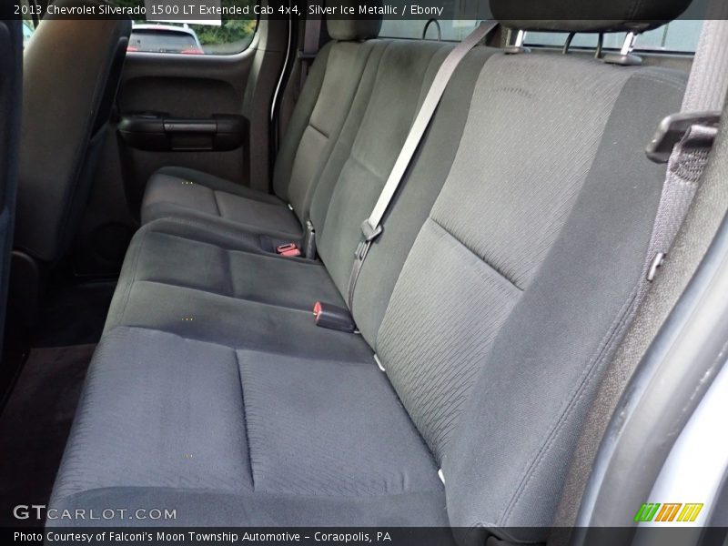 Silver Ice Metallic / Ebony 2013 Chevrolet Silverado 1500 LT Extended Cab 4x4