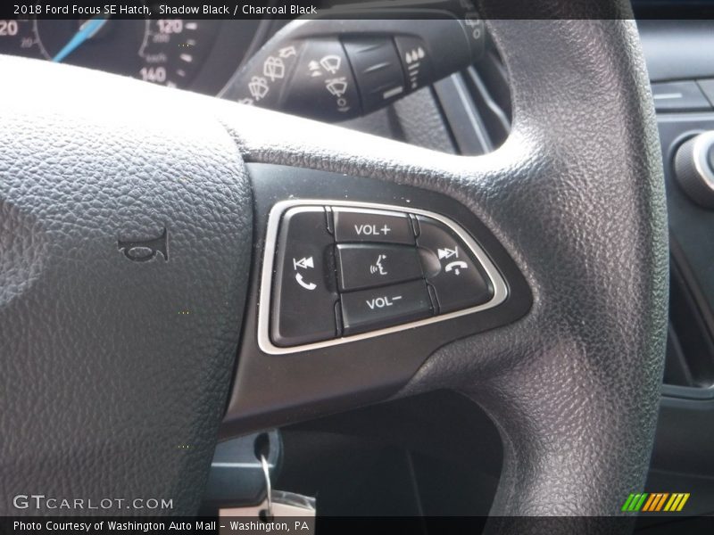 Shadow Black / Charcoal Black 2018 Ford Focus SE Hatch