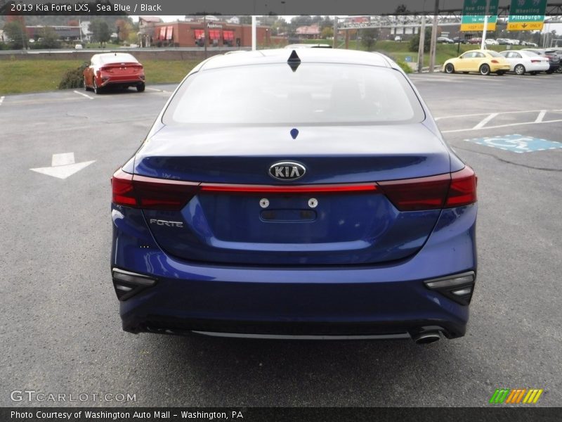 Sea Blue / Black 2019 Kia Forte LXS