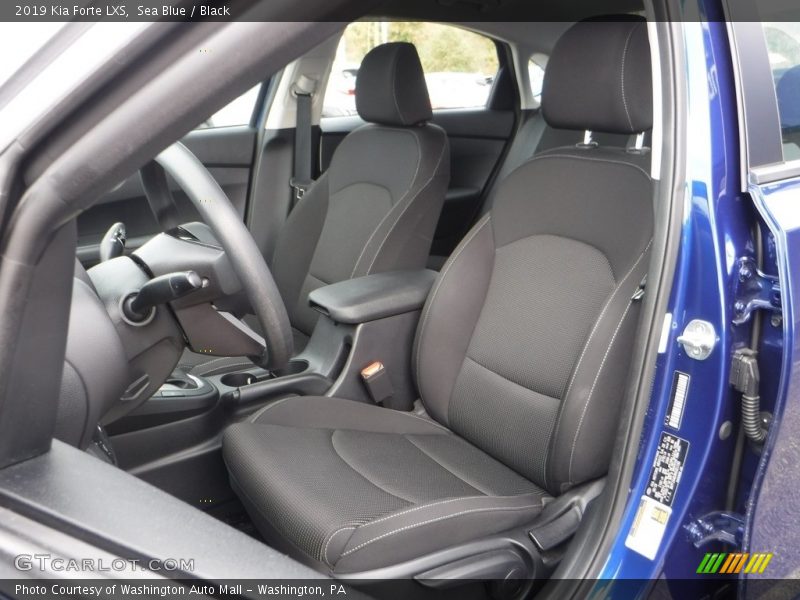 Sea Blue / Black 2019 Kia Forte LXS