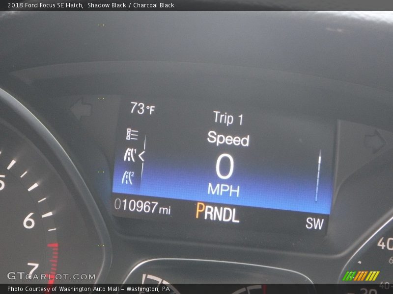 Shadow Black / Charcoal Black 2018 Ford Focus SE Hatch