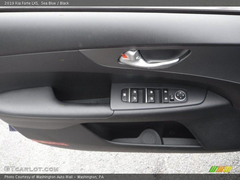 Sea Blue / Black 2019 Kia Forte LXS