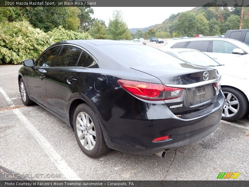 Jet Black Mica / Sand 2016 Mazda Mazda6 Sport
